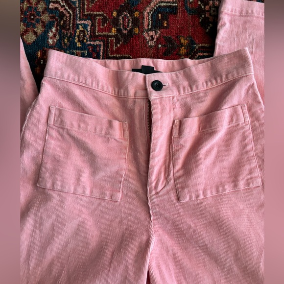 Nooworks bell bubblegum pink corduroy pants - Picture 3 of 7